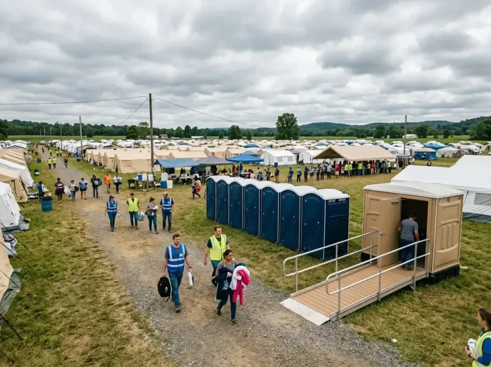 disaster-relief-camp-restrooms-010 — frequently asked questions, Dumpster & Portable Bathrooms Rental in West Hill, OH